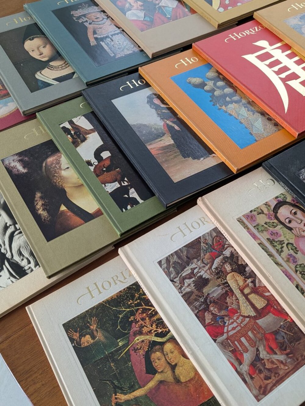 Vintage Horizon Hardcover Magazine of the Arts Lot of 17 from 50s, 60s, 70s